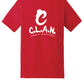 C.L.A.N. ‘C’ Red & White T-shirt